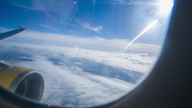 Above the Clouds from Airplane